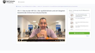 VIP Affiliate Club 5.0 - Ralf Schmitz